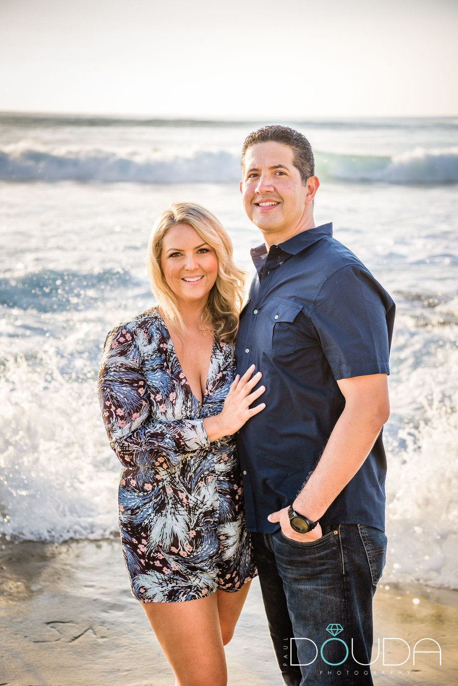 Erica And Tony Engagement Windansea Beach La Jolla Ca Paul Douda Photography San Diego Wedding Photographer